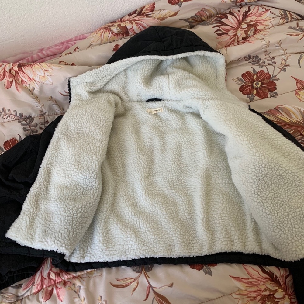 cropped puffer jacket